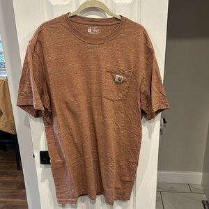 Carhartt Men's Brown Pocket T-Shirt